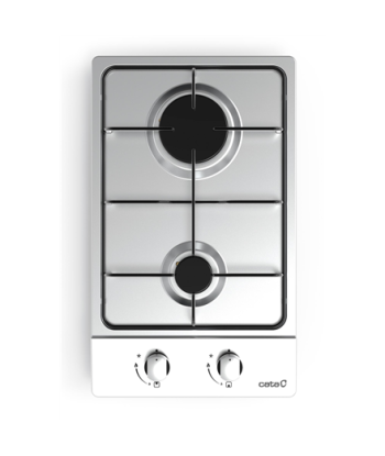 Pliidiplaat CATA GI 3002 X Gas, Number of burners/cooking zones 2, Rotary knobs, Stainless steel