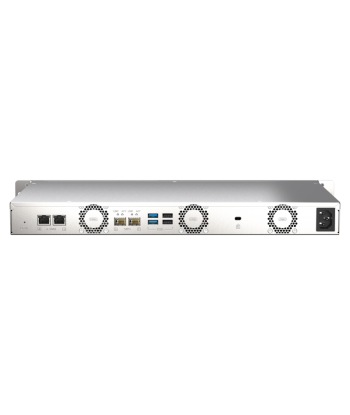 QNAP TS-435XeU-4G 4-Bay NAS - Мощный и компактный 1U Rackmount