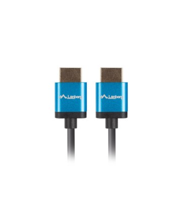 Кабель HDMI Lanberg - 1.8м, 4K/60Hz, Черный