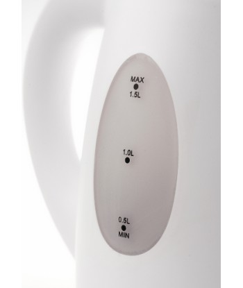Adler AD 1207 Standard, Plastic, White, 2000 W, 360° rotational base, 1.5 L