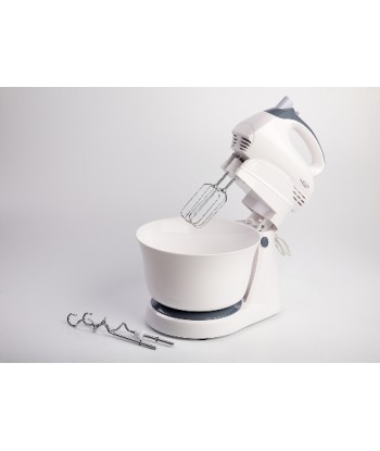 Adler AD 4202 Mixer with Bowl - 300W, 5 Speeds, Turbo, White