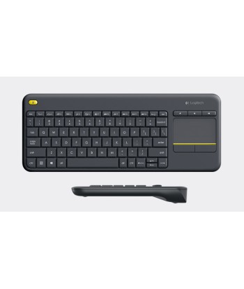 Беспроводная клавиатура Logitech K400 Plus с тачпадом - Черный (NL)