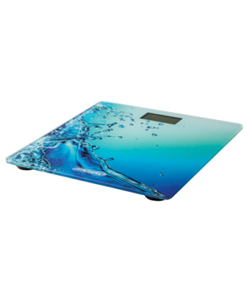 Mesko, Bathroom scales, MS 8156, Maximum weight (capacity) 150 kg, Accuracy 100 g, Blue