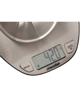 Mesko Kitchen Scale MS 3152 Maximum weight (capacity) 5 kg, Graduation 1 g, Display type LCD, Stainless steel