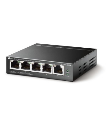 Switch TP-LINK TL-SG1005LP Desktop/pedestal 5x10Base-T / 100Base-TX / 1000Base-T PoE ports 1 TL-SG1005LP