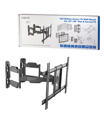 Seinakinnitus Logilink BP0047 TV, 37"-70". corner mount