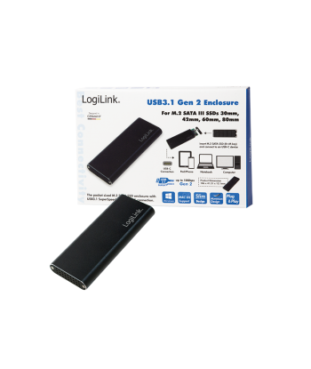 Logilink External SSD Enclosure UA0314