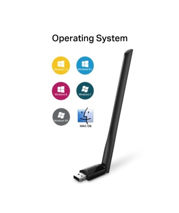 WRL ADAPTER 600MBPS USB/ARCHER T2U PLUS TP-LINK