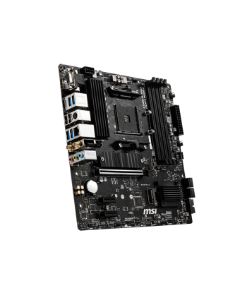 MSI B550M PRO-VDH WIFI Processor family AMD, Processor socket AM4, DDR4, Memory slots 4, Chipset AMD B, Micro ATX