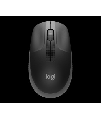 Logitech M190 Wireless Mouse 1000 DPI Mid Grey