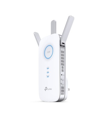 TP-LINK AC1900 Wi-Fi Range Extender RE550 802.11ac, 2GHz/5GHz, 600+1300 Mbit/s, 10/100/1000 Mbit/s, Ethernet LAN (RJ-45) ports