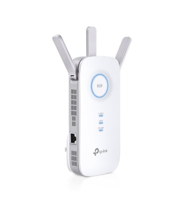 TP-LINK AC1900 Wi-Fi Range Extender RE550 802.11ac, 2GHz/5GHz, 600+1300 Mbit/s, 10/100/1000 Mbit/s, Ethernet LAN (RJ-45) ports