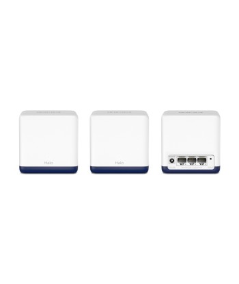 Mercusys AC1900 Whole Home Mesh Wi-Fi System Halo H50G (3-Pack) 802.11ac, 1300+600 Mbit/s, Ethernet LAN (RJ-45) ports 3, Mesh