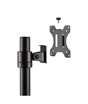 LogiLink BP0110 Настольное крепление для монитора 17-32" (До 8 кг, Плоский/Изогнутый, Черный)