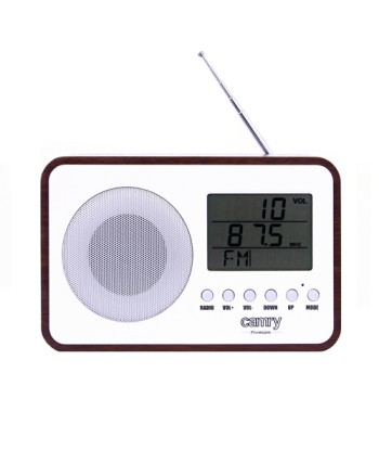 Camry Digital Radio CR 1153 White/woden, 5 W