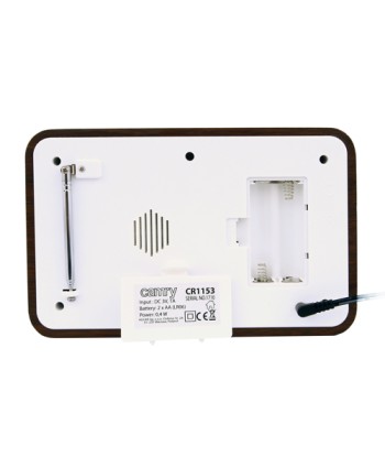 Camry Digital Radio CR 1153 White/woden, 5 W