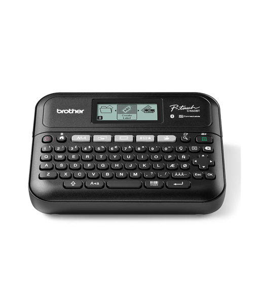 Настольный принтер этикеток Brother P-touch PT-D460BTVP - Черный