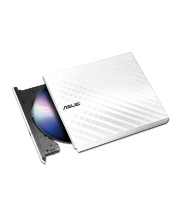 Asus SDRW-08D2S-U Lite Interface USB 2.0, DVD±RW, CD read speed 24 x, CD write speed 24 x, White, Desktop/Notebook