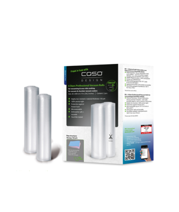 Caso 6 Stars Professional Vacuum Rolls 1247 (2 pcs) - Superior Food Preservation