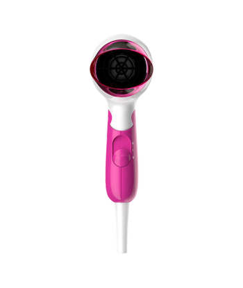 Philips Hair Dryer BHD003/00 1400 W, Number of temperature settings 2, White/Pink