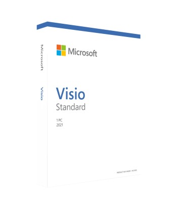 Microsoft Visio Std 2021 Windows D86-05954, Medialess, English