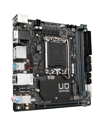 Gigabyte H610I DDR4 1.0 M/B Processor family Intel, Processor socket  LGA1700, DDR4 DIMM, Memory slots 2, Supported hard disk dr