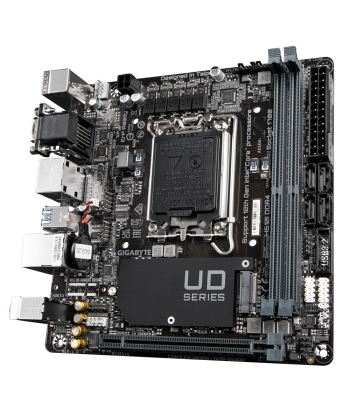Gigabyte H610I DDR4 1.0 M/B Processor family Intel, Processor socket  LGA1700, DDR4 DIMM, Memory slots 2, Supported hard disk dr