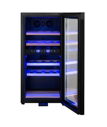 Adler AD 8080 Wine Cooler - 24 Bottles, Compressor Cooling, Black