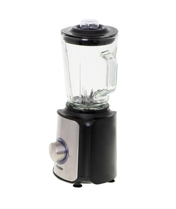 Mesko Blender MS 4080 Tabletop, 600 W, Jar material Glass, Jar capacity 1.5 L, Ice crushing, Black/Silver