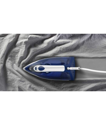 Паровой утюг TEFAL FV2838E0, 2400 W, Water tank capacity 270 ml, Continuous steam 40 g/min, Blue/White