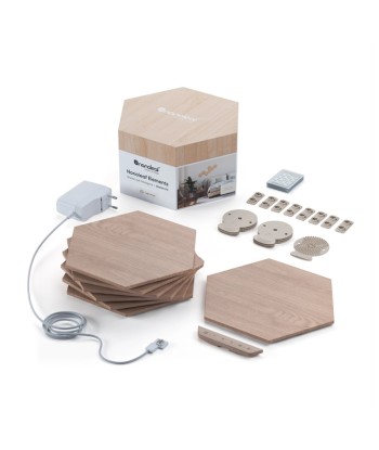 Nanoleaf Elements Wood Look Hexagons Starter Kit (7 panels)