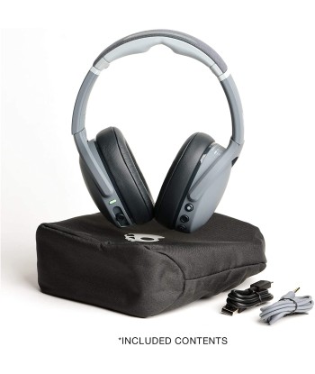 Skullcandy Wireless Headphones Crusher Evo Over-ear, Microphone, Wireless, Chill Grey