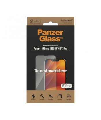 PanzerGlass Screen protector, Apple, iPhone 14/13/13 Pro, Glass, Transparent