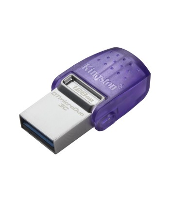 Kingston DataTraveler Micro Duo 3C 128GB USB Type-C & Type-A Purple