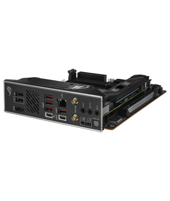 Asus ROG STRIX B650E-I GAMING WIFI Processor family AMD, Processor socket AM5, DDR5 DIMM, Memory slots 2, Supported hard disk dr