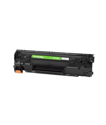 Черный тонер-картридж ColorWay, совместимый с Canon 737 и HP CF283X