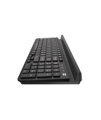 Klaviatuur Natec Felimare NKL-1973 Wireless, US, 2.4 GHz, Bluetooth, Black