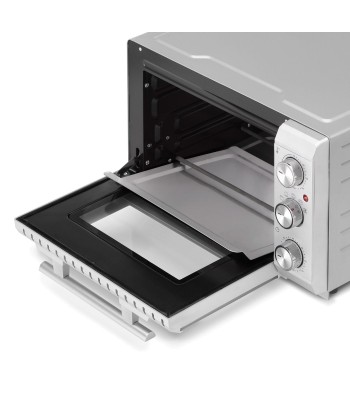 Caso Compact oven TO 20 SilverStyle 20 L, Electric, Easy Clean, Manual, Height 27 cm, Width 45 cm, Silver