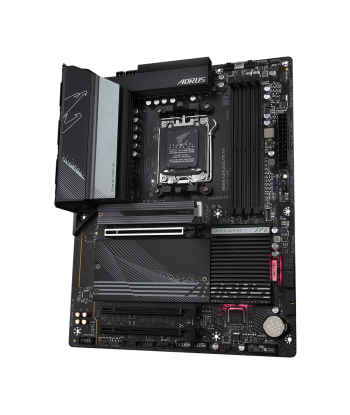 Gigabyte B650 AORUS ELITE AX 1.0 M/B Processor family AMD, Processor socket  AM5, DDR5 DIMM, Memory slots 4, Supported hard disk