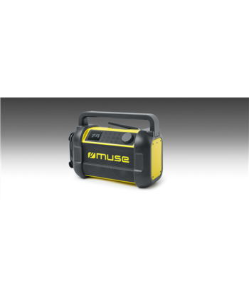 Muse M-928 BTY Строительное радио - Прочный Bluetooth динамик (Черный/Желтый)