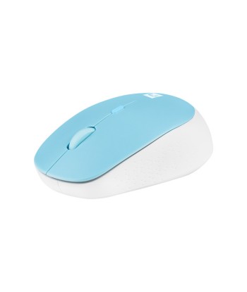 Natec Mouse Harrier 2 	Wireless, White/Blue, Bluetooth