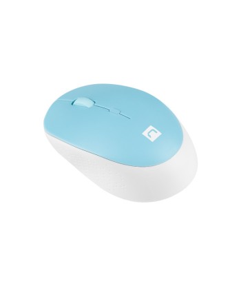 Natec Mouse Harrier 2 	Wireless, White/Blue, Bluetooth