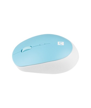Natec Mouse Harrier 2 	Wireless, White/Blue, Bluetooth