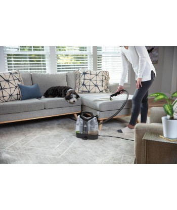 Bissell SpotClean Pet Select Cleaner 37288 Corded operating, Handheld, Black/Titanium/Lime, Warranty 24 month(s)