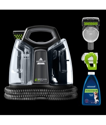 Bissell SpotClean Pet Plus Cleaner 37241 Corded operating, Handheld, Black/Titanium, Warranty 24 month(s)