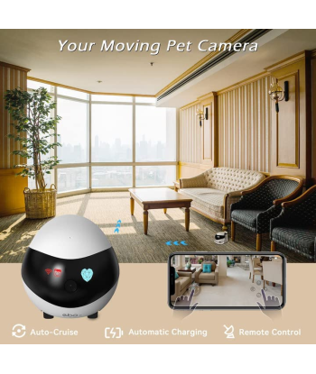 Enabot EBO SE  Robot IP Camera N/A MP, N/A, 16GB external memory, support 256GB at maximum, White