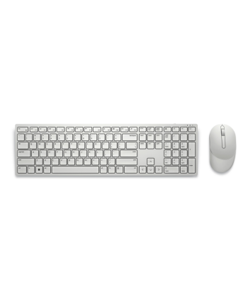 Dell Keyboard and Mouse KM5221W Pro Wireless, US, 2.4 GHz, White