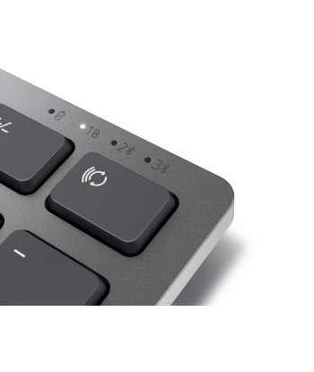 Dell KB700 juhtmevaba klaviatuur - USA paigutus, 2.4 GHz & Bluetooth 5.0, titaanhall