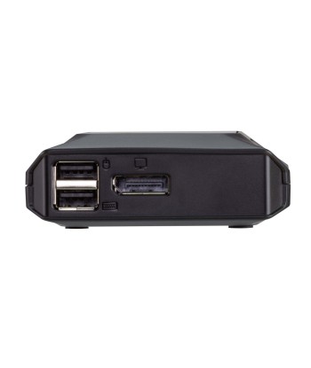 Aten US3312 2-Port USB-C 4K DisplayPort KVM Switch with Remote Port Selector