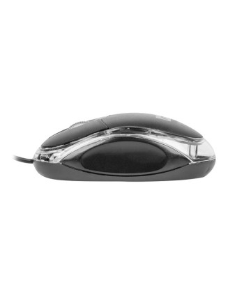 Natec Vireo 2 Wired Optical Mouse - 1000 DPI, Black